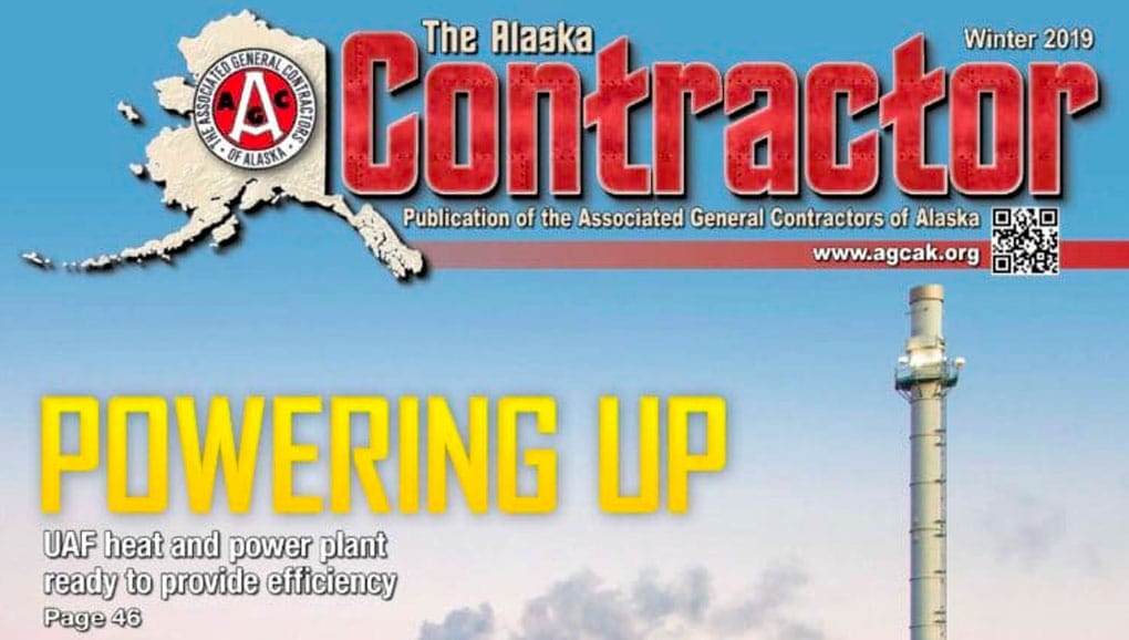 The Alaska Contractor magazine cover